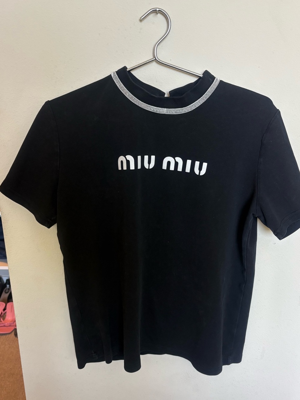 Miu Miu Logo Tee